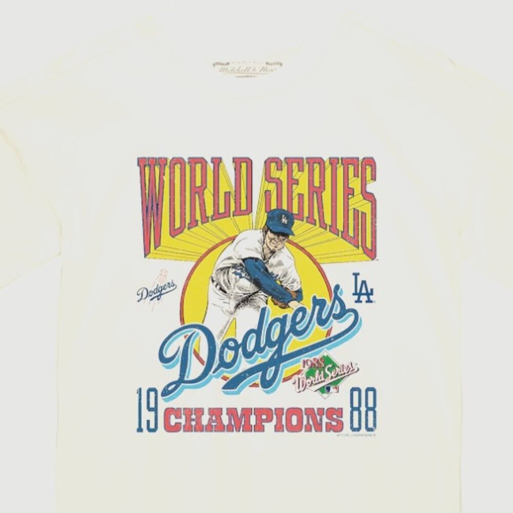 Mitchell & Ness Los Angeles Dodgers 1988 World Series Champions T-Shirt